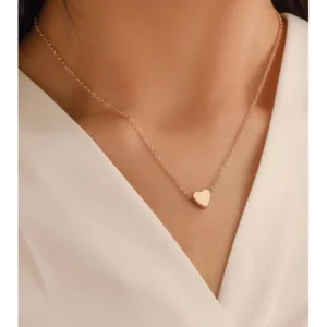 Heart Chain Necklace For Women